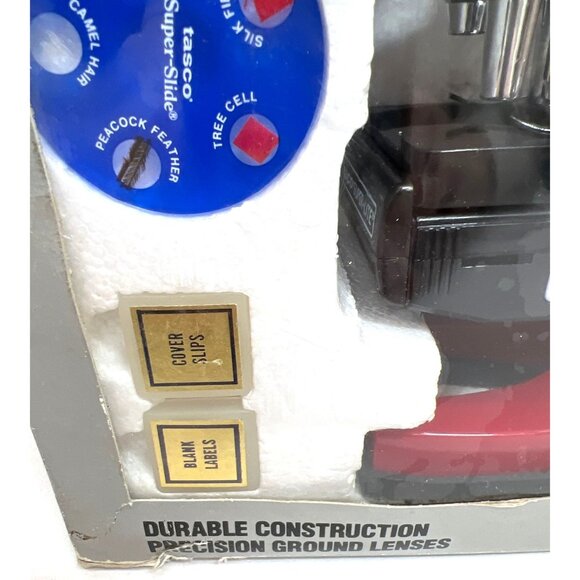 Tasco 750 Power Microscope With Durable Construction & Precision Ground Lenses I - Picture 5 of 7